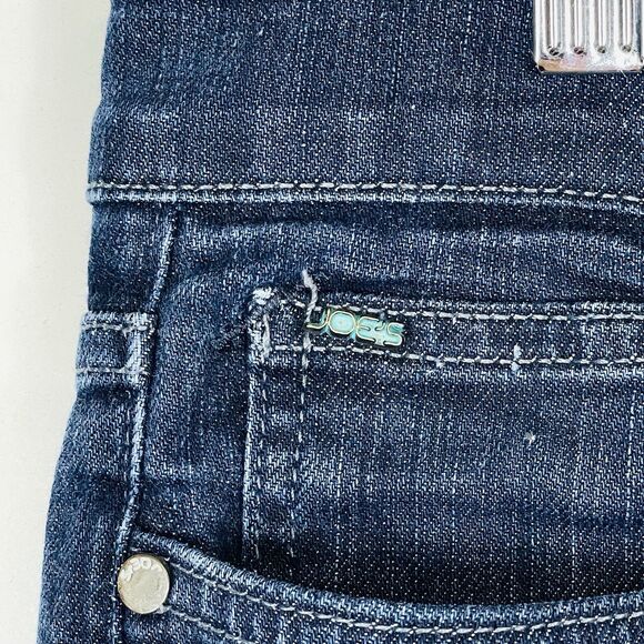 Joe's Jeans Pocket Logo Dark Vncent Wash Skinny 8.5" Low Rise Jeans‎ Women's 29 - Picture 4 of 9